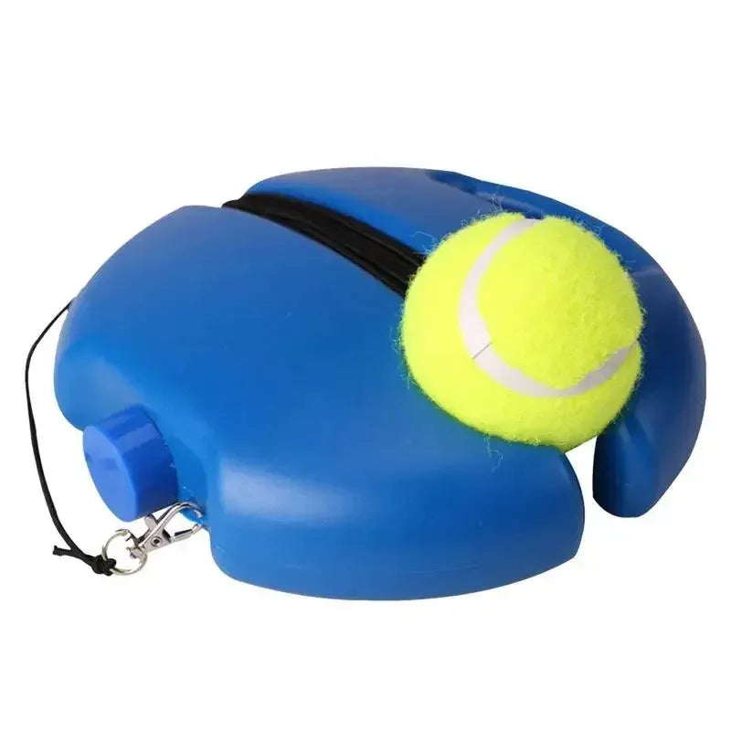Ace Your Game! 🎾 Beginner Tennis Trainer Set with Rebounder & Ball for Solo Practice! 🏆