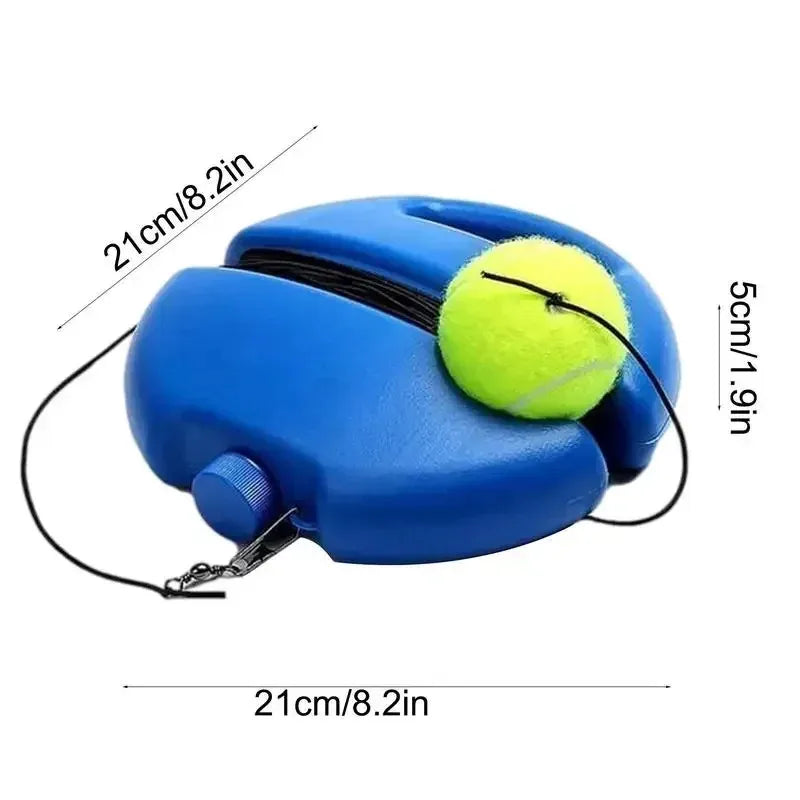 Ace Your Game! 🎾 Beginner Tennis Trainer Set with Rebounder & Ball for Solo Practice! 🏆